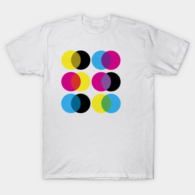 Main colors circles T-Shirt by mehdime